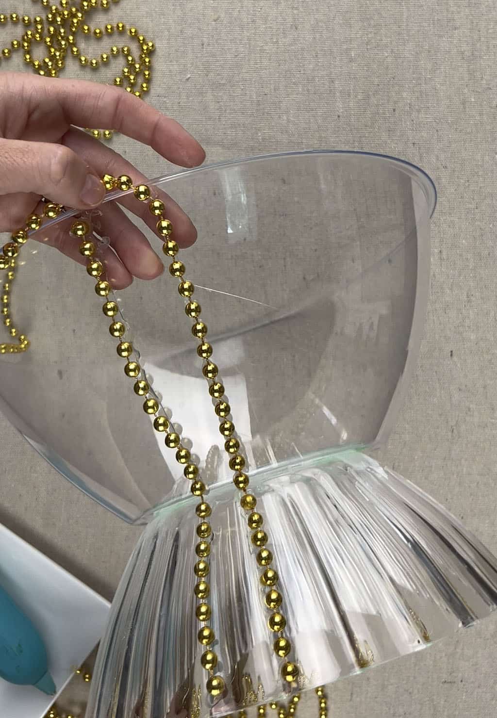 mardi gras style beads