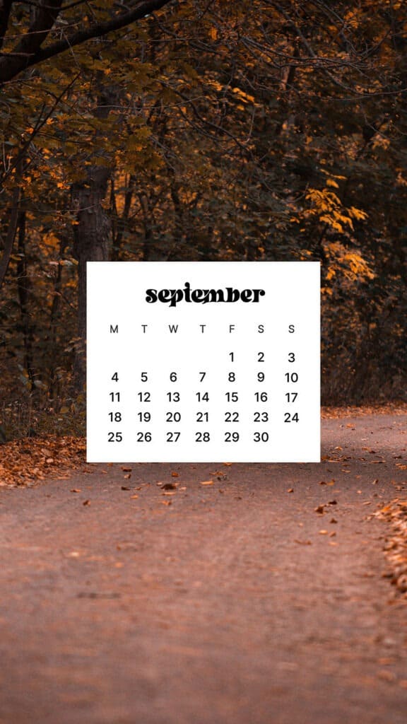 SEPTEMBER 2023 WALLPAPERS – 45 FREE PHONE &#038; DESKTOP CALENDARS!, Oh So Lovely Blog