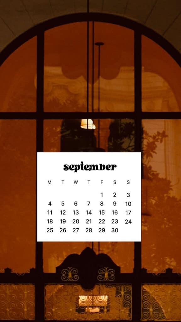 SEPTEMBER 2023 WALLPAPERS – 45 FREE PHONE &#038; DESKTOP CALENDARS!, Oh So Lovely Blog