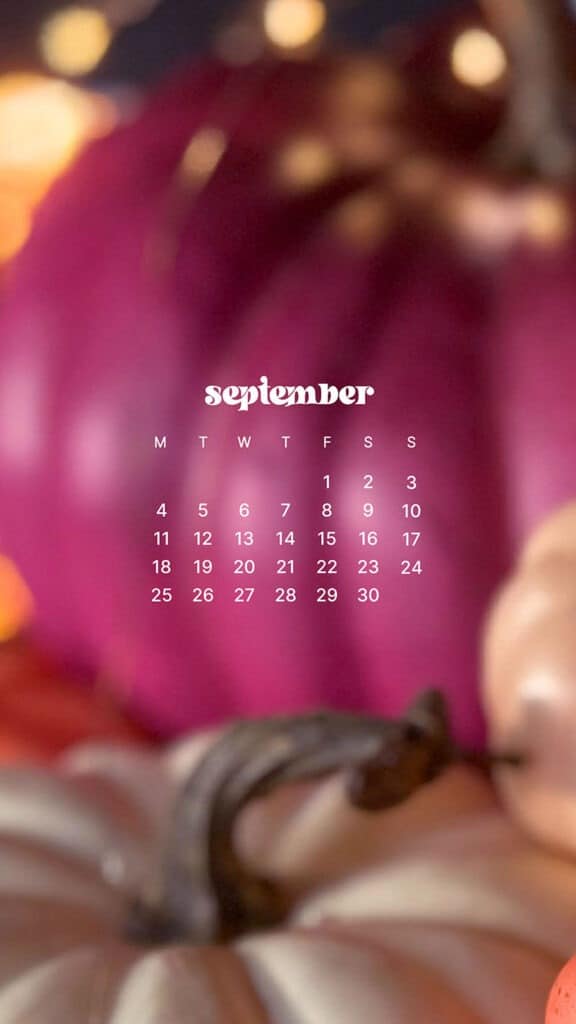 SEPTEMBER 2023 WALLPAPERS – 45 FREE PHONE &#038; DESKTOP CALENDARS!, Oh So Lovely Blog