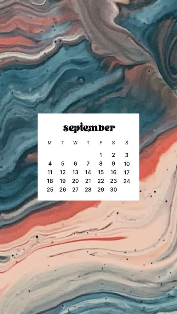 SEPTEMBER 2023 WALLPAPERS – 45 FREE PHONE &#038; DESKTOP CALENDARS!, Oh So Lovely Blog