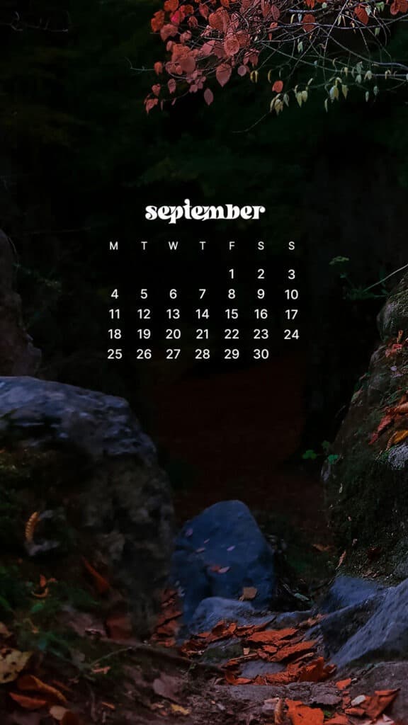 SEPTEMBER 2023 WALLPAPERS – 45 FREE PHONE &#038; DESKTOP CALENDARS!, Oh So Lovely Blog