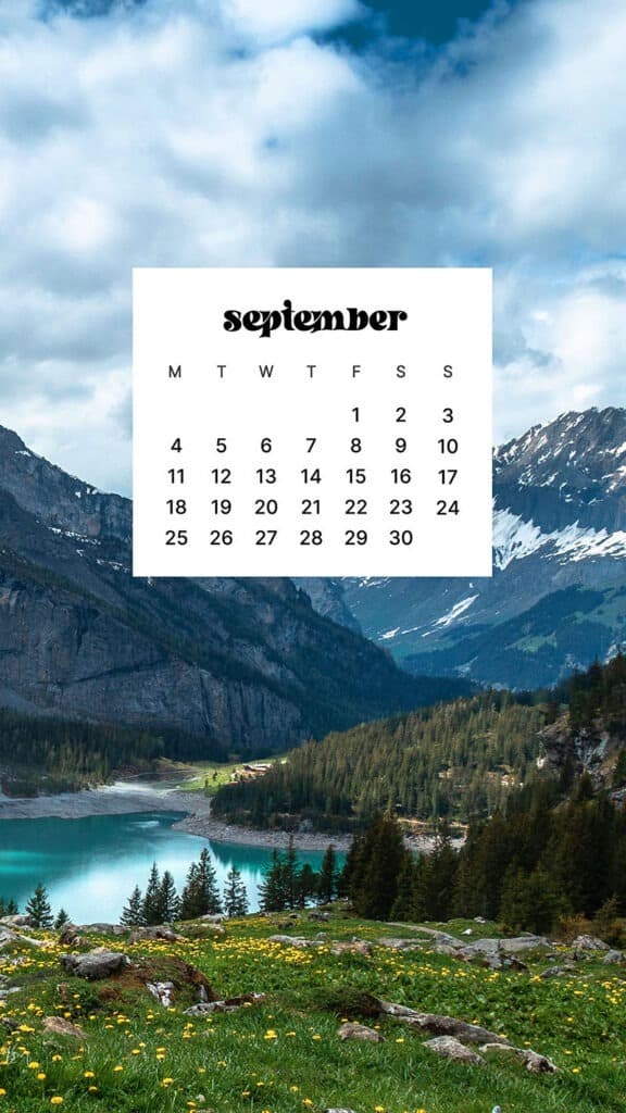 SEPTEMBER 2023 WALLPAPERS – 45 FREE PHONE &#038; DESKTOP CALENDARS!, Oh So Lovely Blog