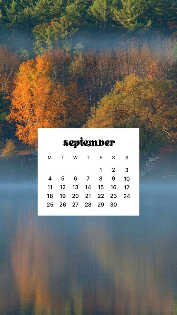 SEPTEMBER 2023 WALLPAPERS – 45 FREE PHONE &#038; DESKTOP CALENDARS!, Oh So Lovely Blog