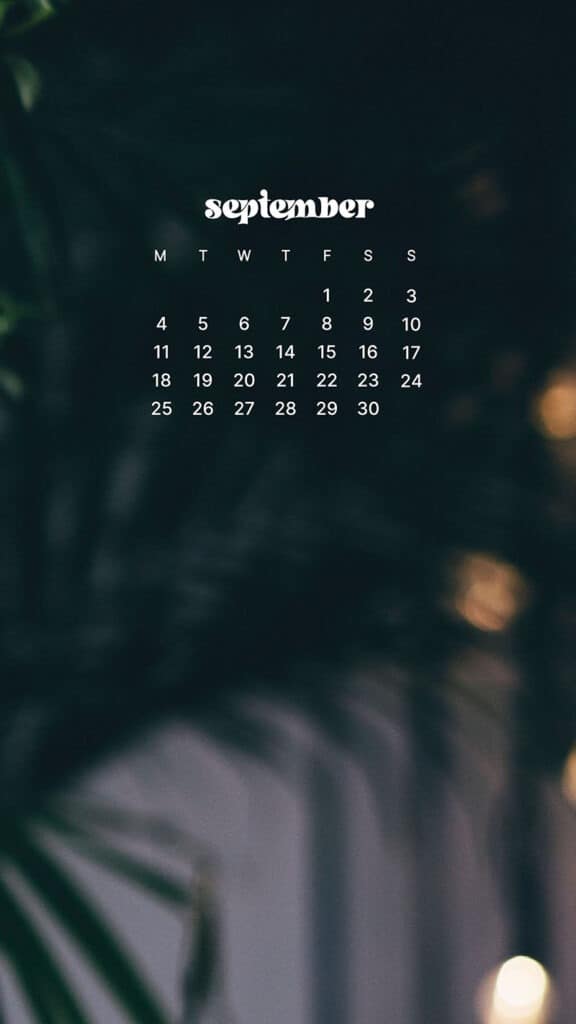 SEPTEMBER 2023 WALLPAPERS – 45 FREE PHONE &#038; DESKTOP CALENDARS!, Oh So Lovely Blog