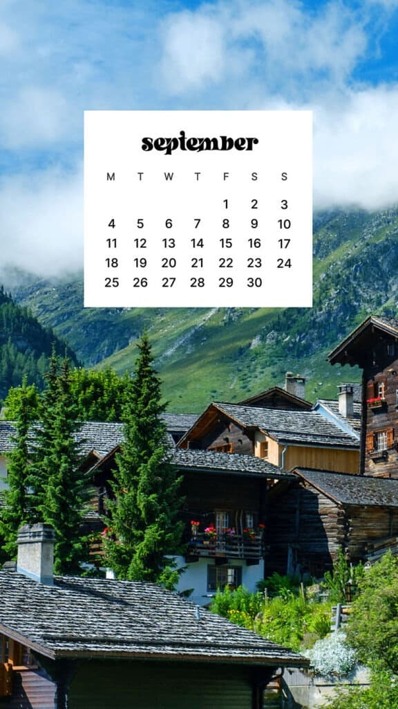 SEPTEMBER 2023 WALLPAPERS – 45 FREE PHONE &#038; DESKTOP CALENDARS!, Oh So Lovely Blog