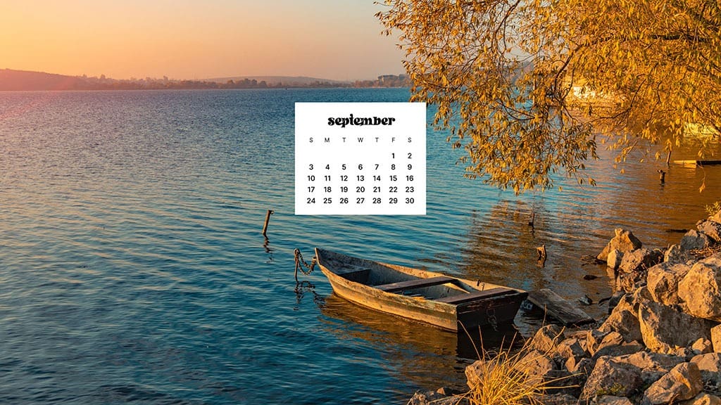 SEPTEMBER 2023 WALLPAPERS – 45 FREE PHONE &#038; DESKTOP CALENDARS!, Oh So Lovely Blog