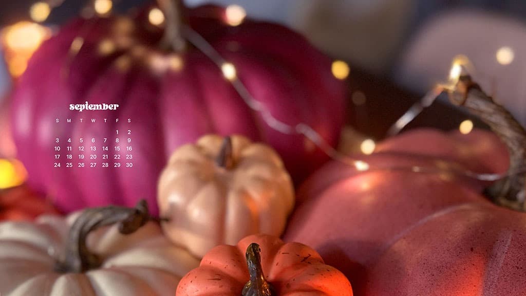 SEPTEMBER 2023 WALLPAPERS – 45 FREE PHONE &#038; DESKTOP CALENDARS!, Oh So Lovely Blog