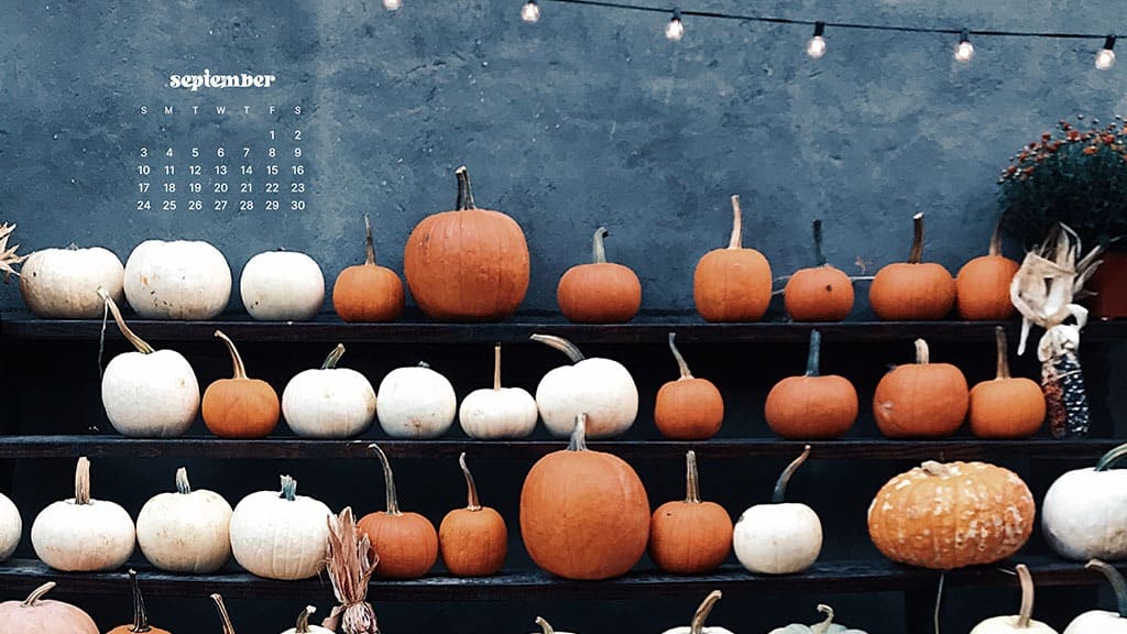 SEPTEMBER 2023 WALLPAPERS – 45 FREE PHONE &#038; DESKTOP CALENDARS!, Oh So Lovely Blog