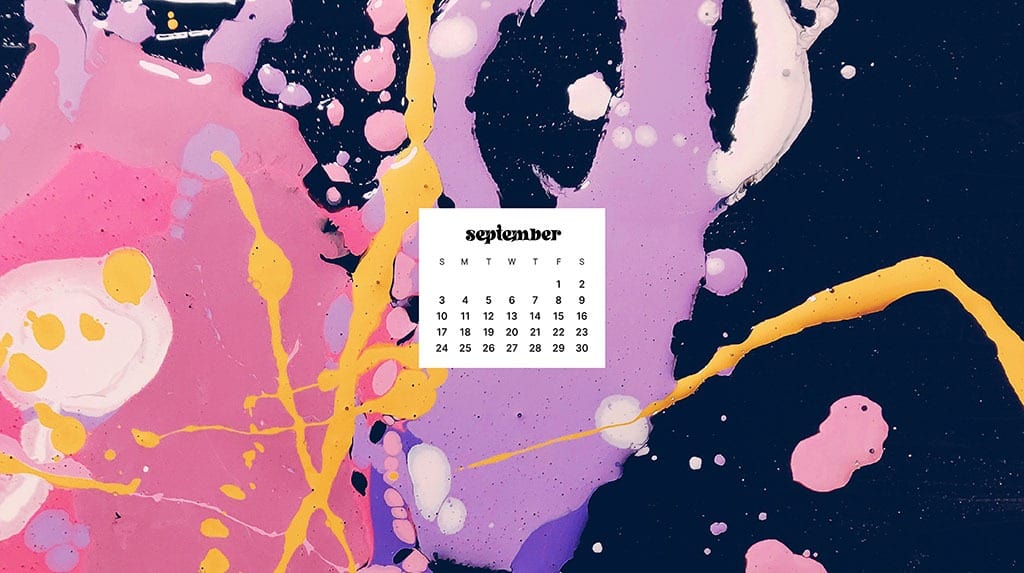 SEPTEMBER 2023 WALLPAPERS – 45 FREE PHONE &#038; DESKTOP CALENDARS!, Oh So Lovely Blog