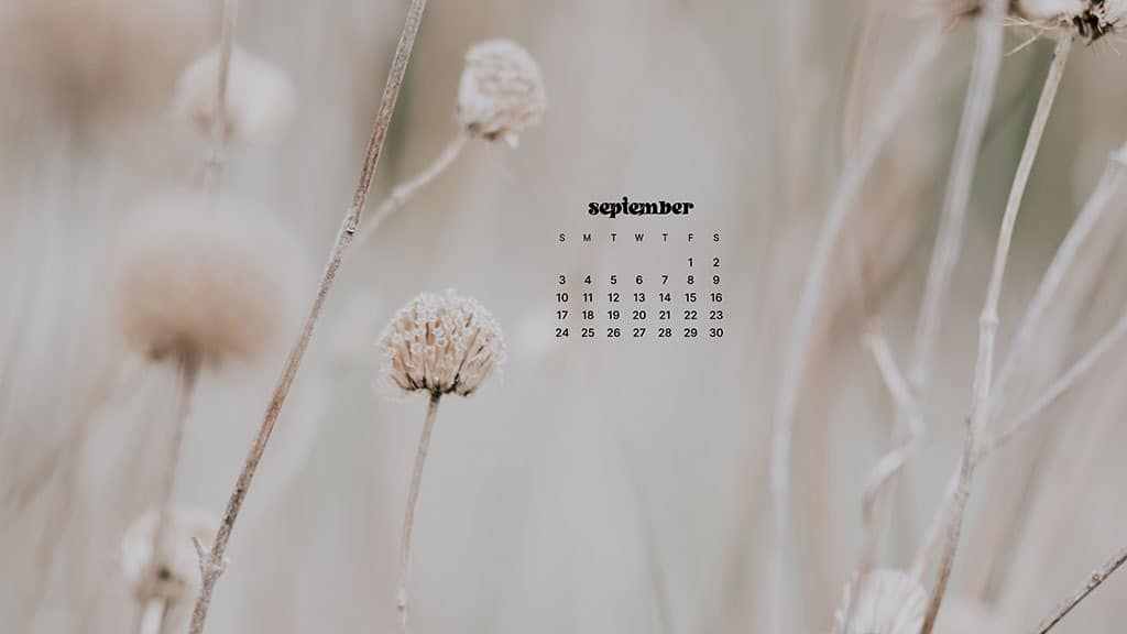 SEPTEMBER 2023 WALLPAPERS – 45 FREE PHONE &#038; DESKTOP CALENDARS!, Oh So Lovely Blog