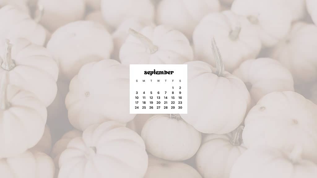 SEPTEMBER 2023 WALLPAPERS – 45 FREE PHONE &#038; DESKTOP CALENDARS!, Oh So Lovely Blog