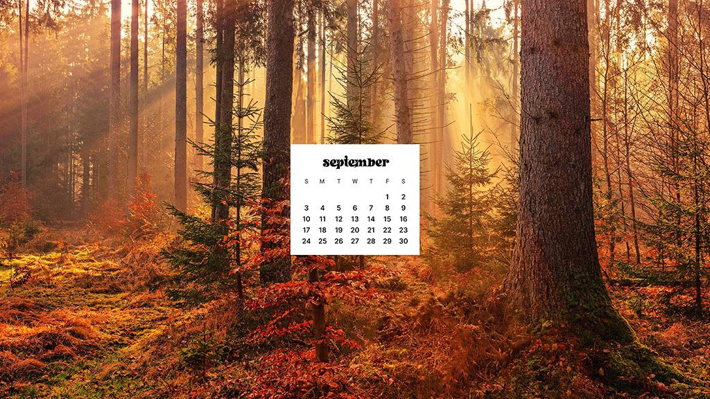 SEPTEMBER 2023 WALLPAPERS – 45 FREE PHONE &#038; DESKTOP CALENDARS!, Oh So Lovely Blog