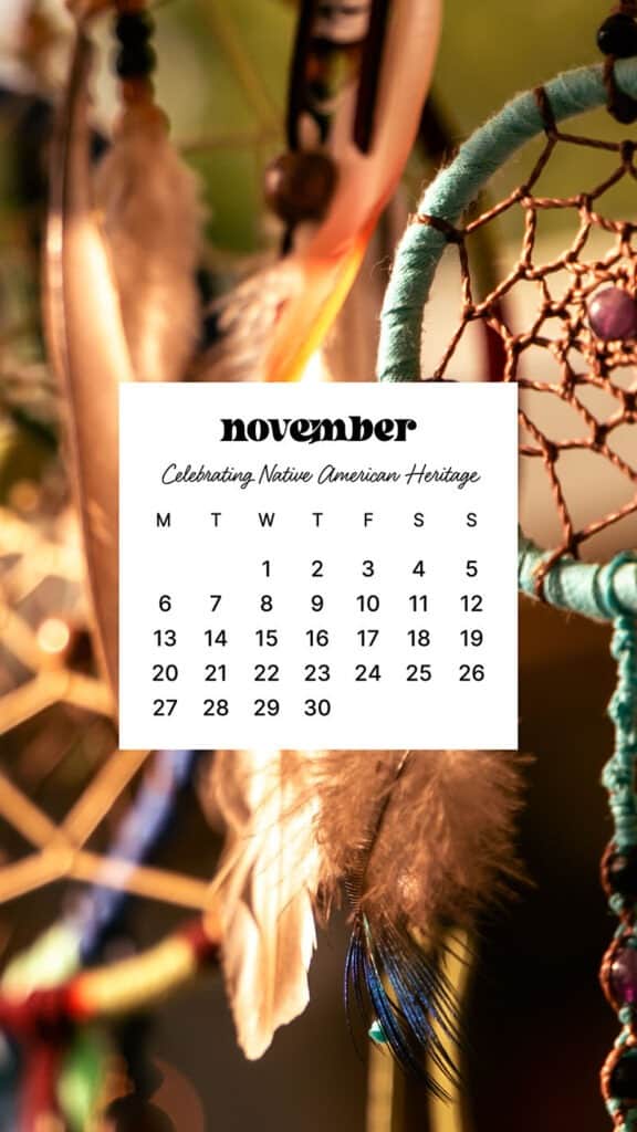 NATIVE AMERICAN HERITAGE MONTH WALLPAPERS – 36 FREE OPTIONS – NOVEMBER 2023, Oh So Lovely Blog