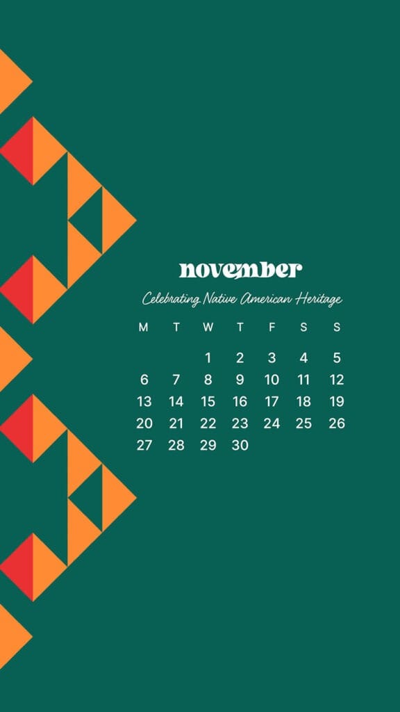 NATIVE AMERICAN HERITAGE MONTH WALLPAPERS – 36 FREE OPTIONS – NOVEMBER 2023, Oh So Lovely Blog