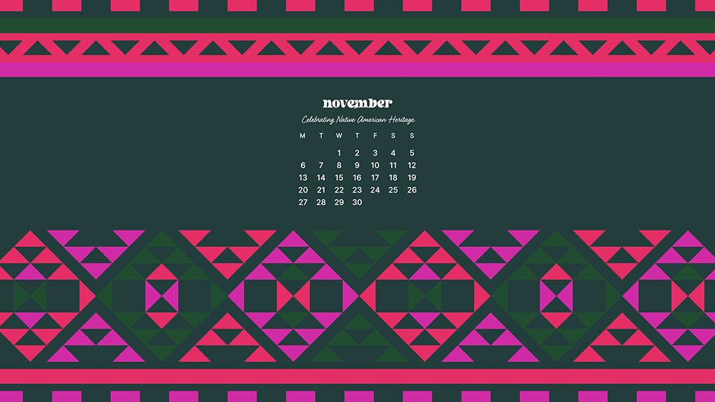 NATIVE AMERICAN HERITAGE MONTH WALLPAPERS – 36 FREE OPTIONS – NOVEMBER 2023, Oh So Lovely Blog