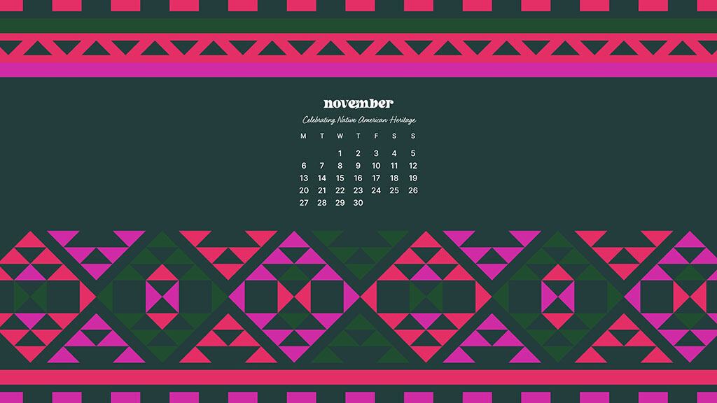 NATIVE AMERICAN HERITAGE MONTH WALLPAPERS – 36 FREE OPTIONS – NOVEMBER 2023, Oh So Lovely Blog