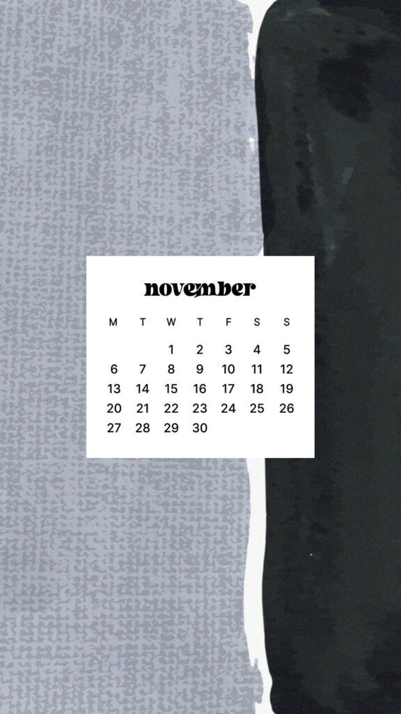 NOVEMBER 2023 WALLPAPERS – 45 FREE PHONE &#038; DESKTOP CALENDARS!, Oh So Lovely Blog