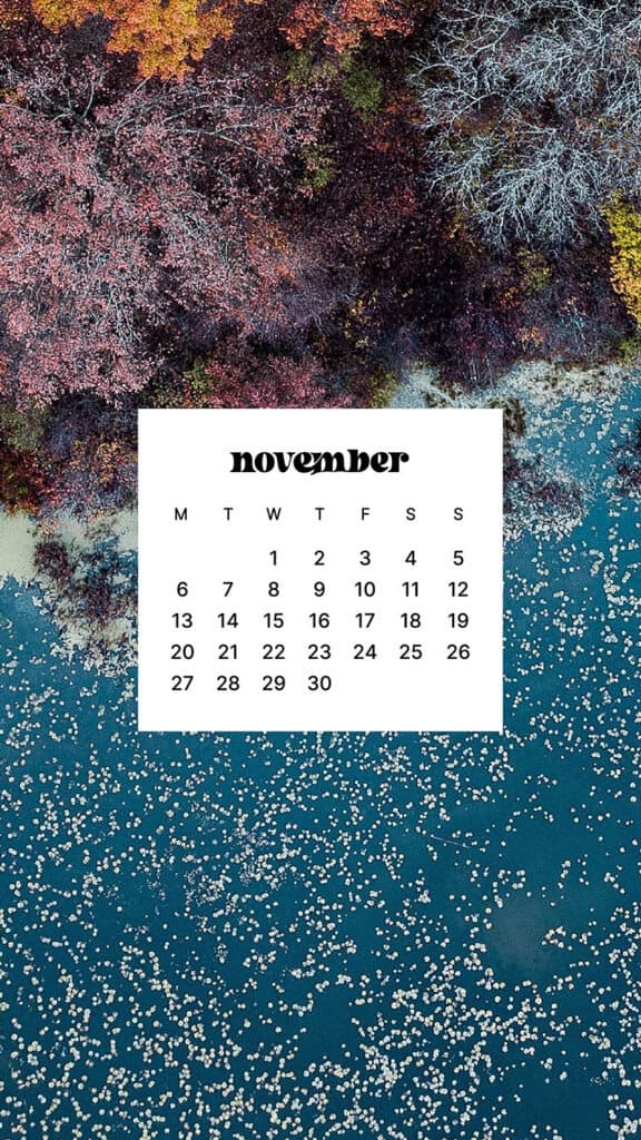 NOVEMBER 2023 WALLPAPERS – 45 FREE PHONE &#038; DESKTOP CALENDARS!, Oh So Lovely Blog