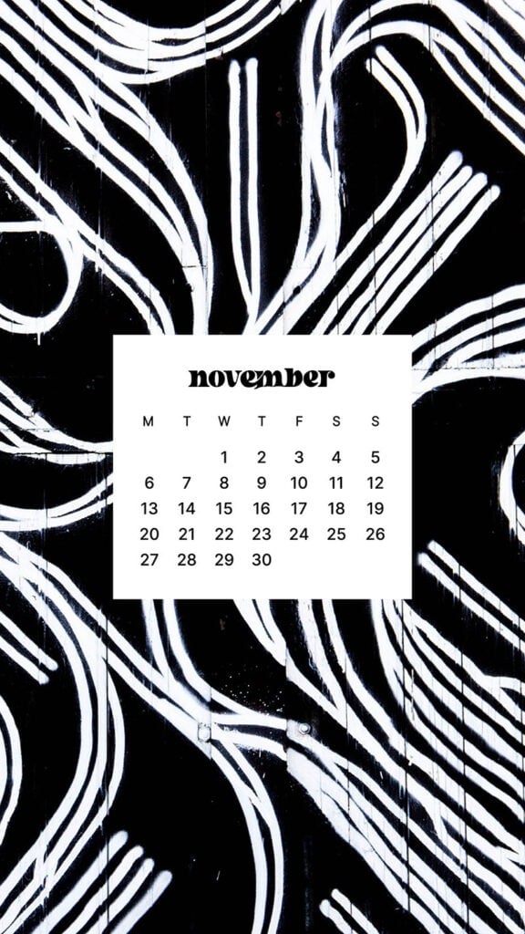 NOVEMBER 2023 WALLPAPERS – 45 FREE PHONE &#038; DESKTOP CALENDARS!, Oh So Lovely Blog