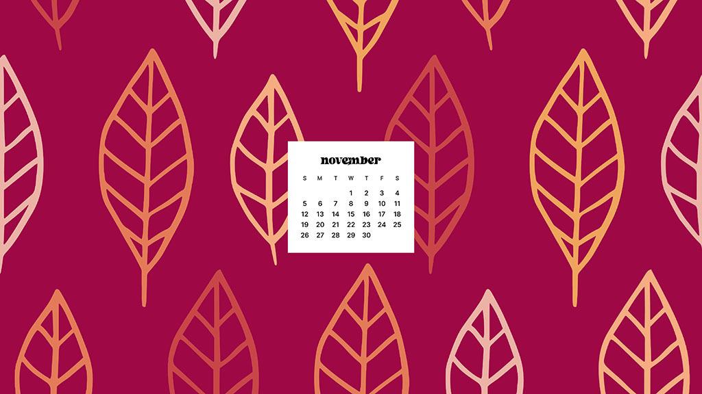 NOVEMBER 2023 WALLPAPERS – 45 FREE PHONE &#038; DESKTOP CALENDARS!, Oh So Lovely Blog