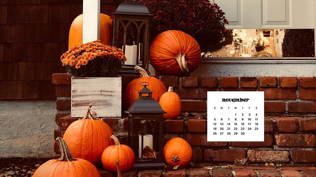 NOVEMBER 2023 WALLPAPERS – 45 FREE PHONE &#038; DESKTOP CALENDARS!, Oh So Lovely Blog