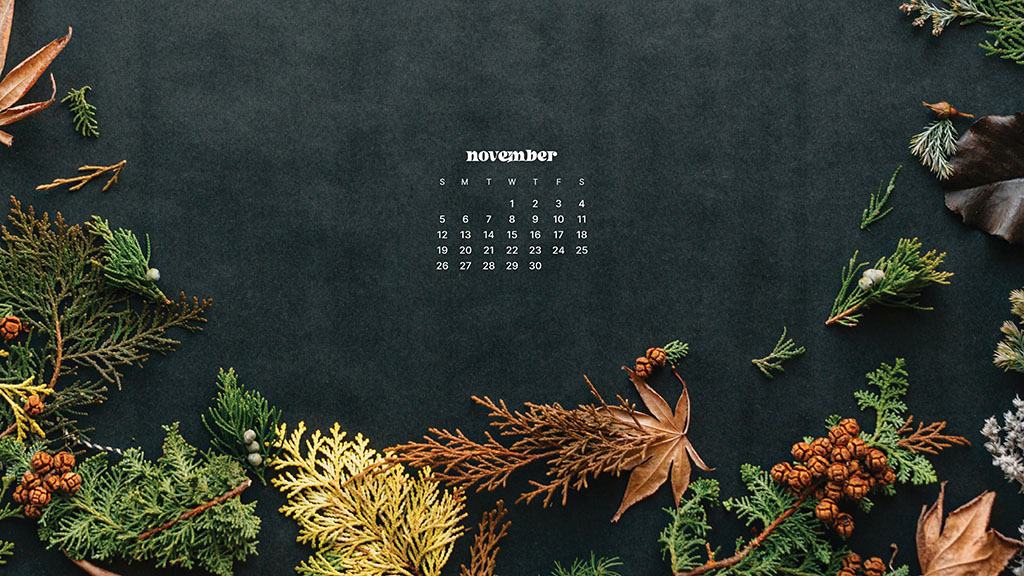 NOVEMBER 2023 WALLPAPERS – 45 FREE PHONE &#038; DESKTOP CALENDARS!, Oh So Lovely Blog