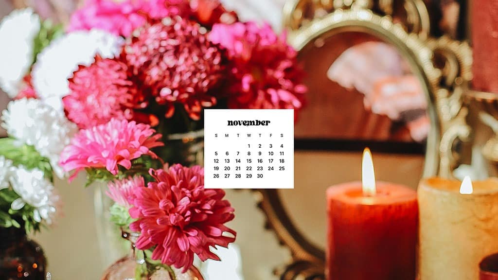 NOVEMBER 2023 WALLPAPERS – 45 FREE PHONE &#038; DESKTOP CALENDARS!, Oh So Lovely Blog