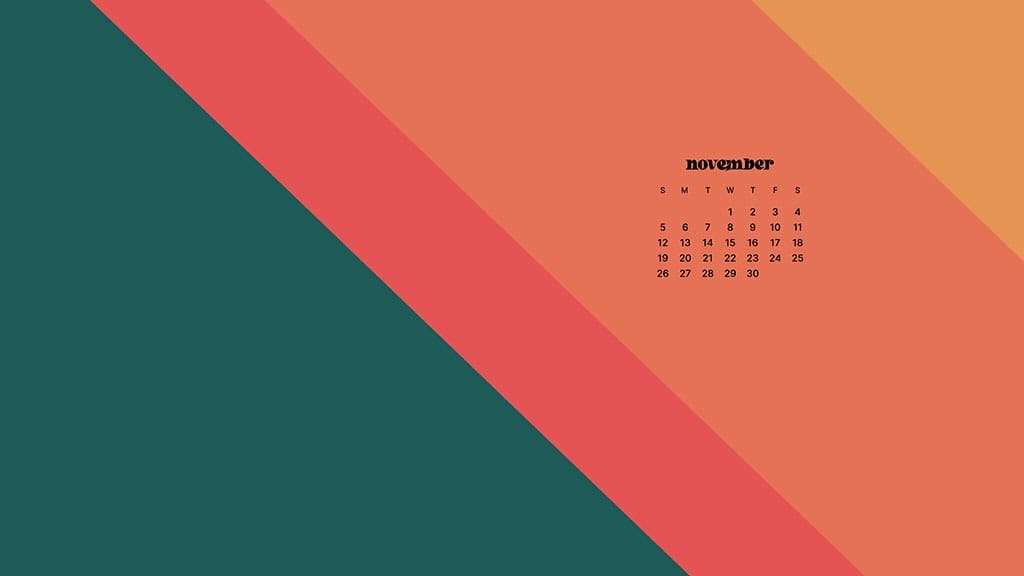 November Backgrounds: Free Download for Your Phone, Tablet or Desktop — The  Morning