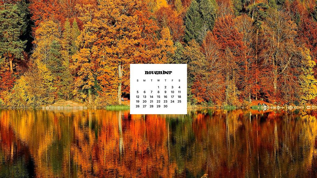 NOVEMBER 2023 WALLPAPERS – 45 FREE PHONE &#038; DESKTOP CALENDARS!, Oh So Lovely Blog