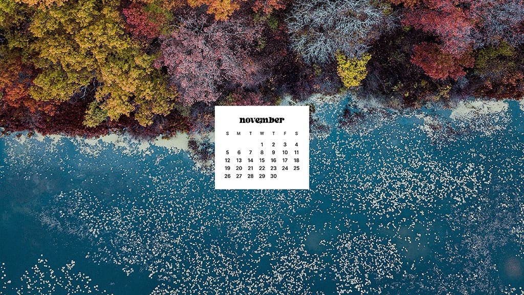 NOVEMBER 2023 WALLPAPERS – 45 FREE PHONE &#038; DESKTOP CALENDARS!, Oh So Lovely Blog