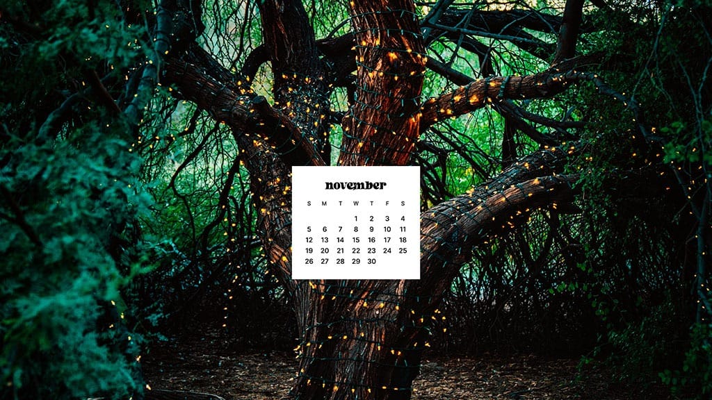 NOVEMBER 2023 WALLPAPERS – 45 FREE PHONE &#038; DESKTOP CALENDARS!, Oh So Lovely Blog