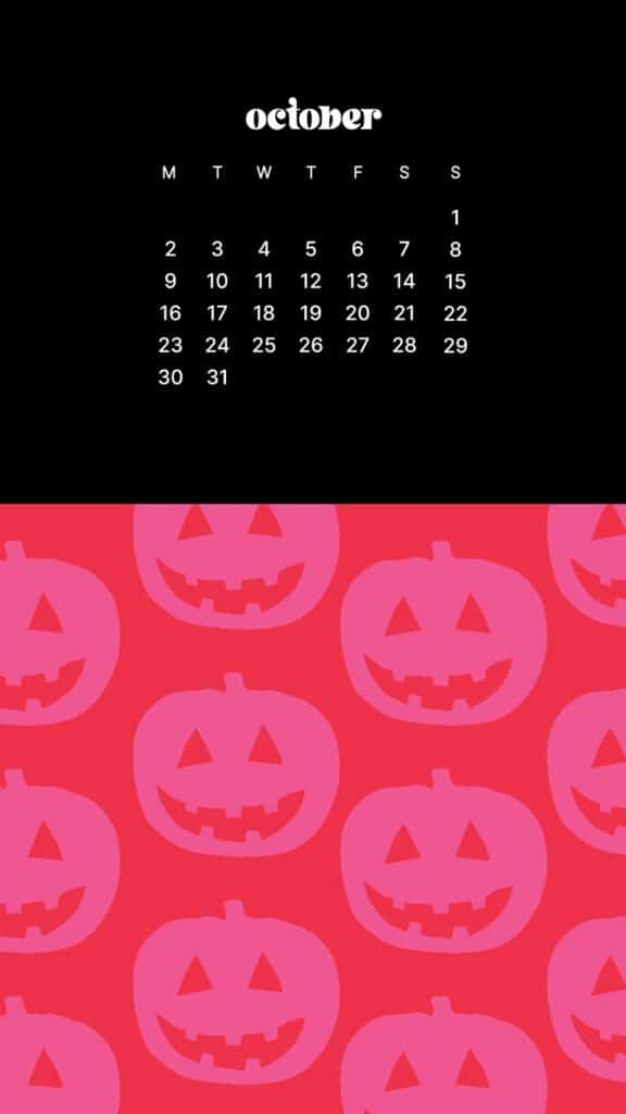 OCTOBER 2023 WALLPAPERS – 50 FREE PHONE &#038; DESKTOP CALENDARS!, Oh So Lovely Blog