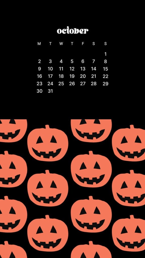 OCTOBER 2023 WALLPAPERS – 50 FREE PHONE &#038; DESKTOP CALENDARS!, Oh So Lovely Blog