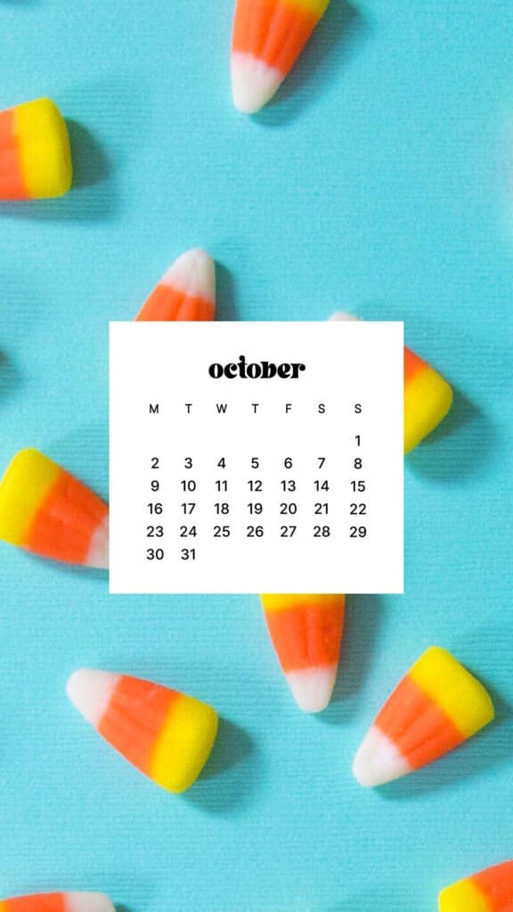 OCTOBER 2023 WALLPAPERS – 50 FREE PHONE &#038; DESKTOP CALENDARS!, Oh So Lovely Blog