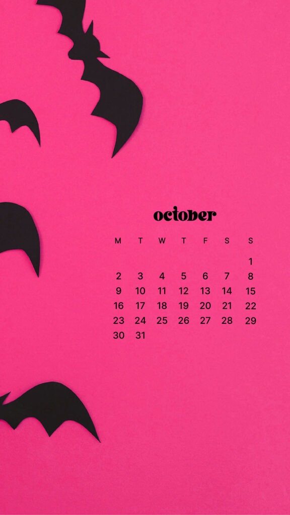 OCTOBER 2023 WALLPAPERS – 50 FREE PHONE &#038; DESKTOP CALENDARS!, Oh So Lovely Blog