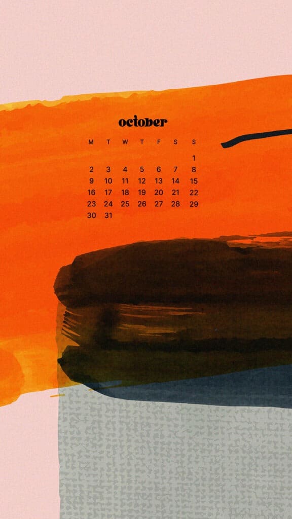 OCTOBER 2023 WALLPAPERS – 50 FREE PHONE &#038; DESKTOP CALENDARS!, Oh So Lovely Blog