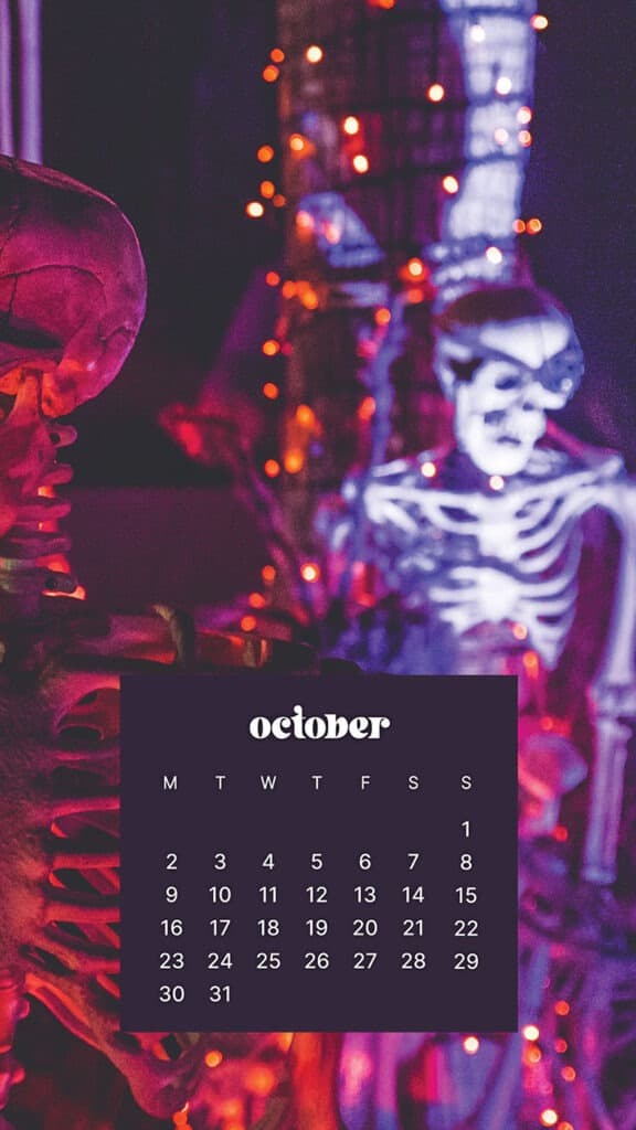 OCTOBER 2023 WALLPAPERS – 50 FREE PHONE &#038; DESKTOP CALENDARS!, Oh So Lovely Blog