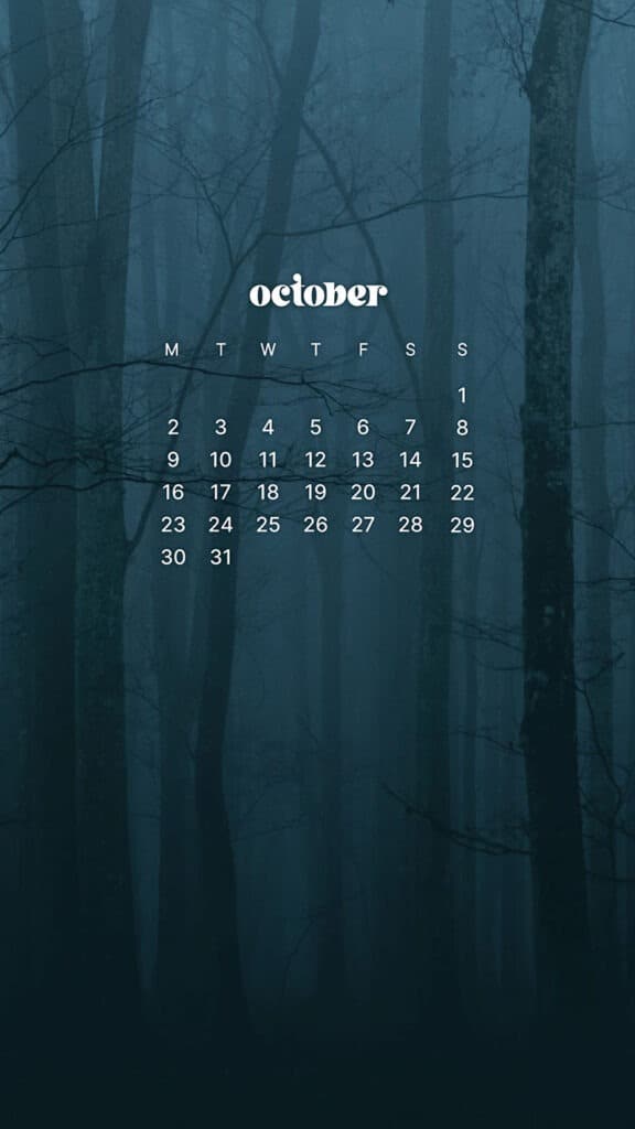 OCTOBER 2023 WALLPAPERS – 50 FREE PHONE &#038; DESKTOP CALENDARS!, Oh So Lovely Blog