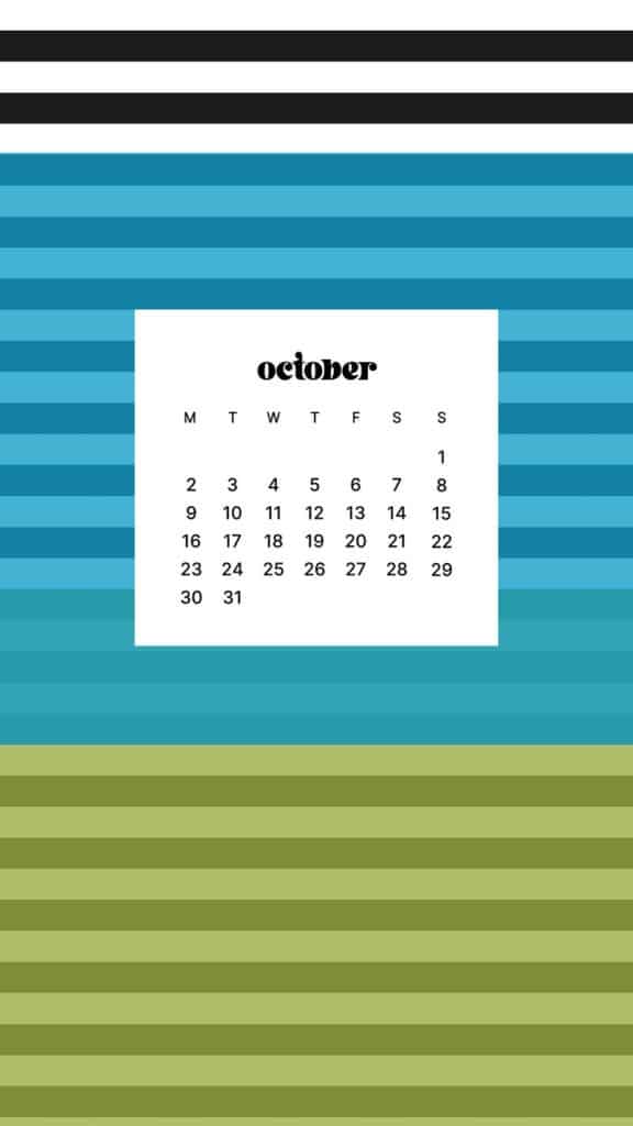 OCTOBER 2023 WALLPAPERS – 50 FREE PHONE &#038; DESKTOP CALENDARS!, Oh So Lovely Blog