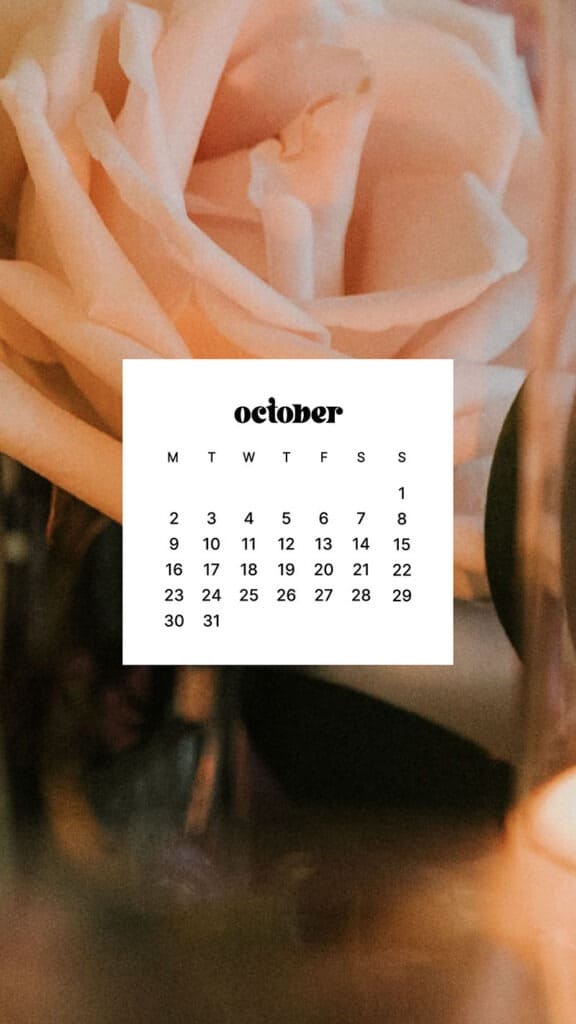 OCTOBER 2023 WALLPAPERS – 50 FREE PHONE &#038; DESKTOP CALENDARS!, Oh So Lovely Blog