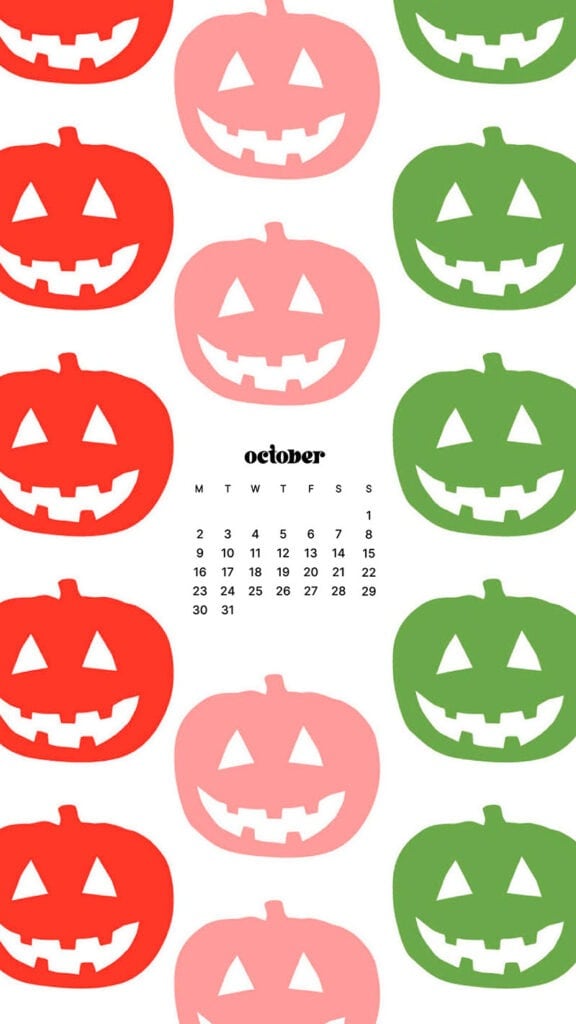 OCTOBER 2023 WALLPAPERS – 50 FREE PHONE &#038; DESKTOP CALENDARS!, Oh So Lovely Blog