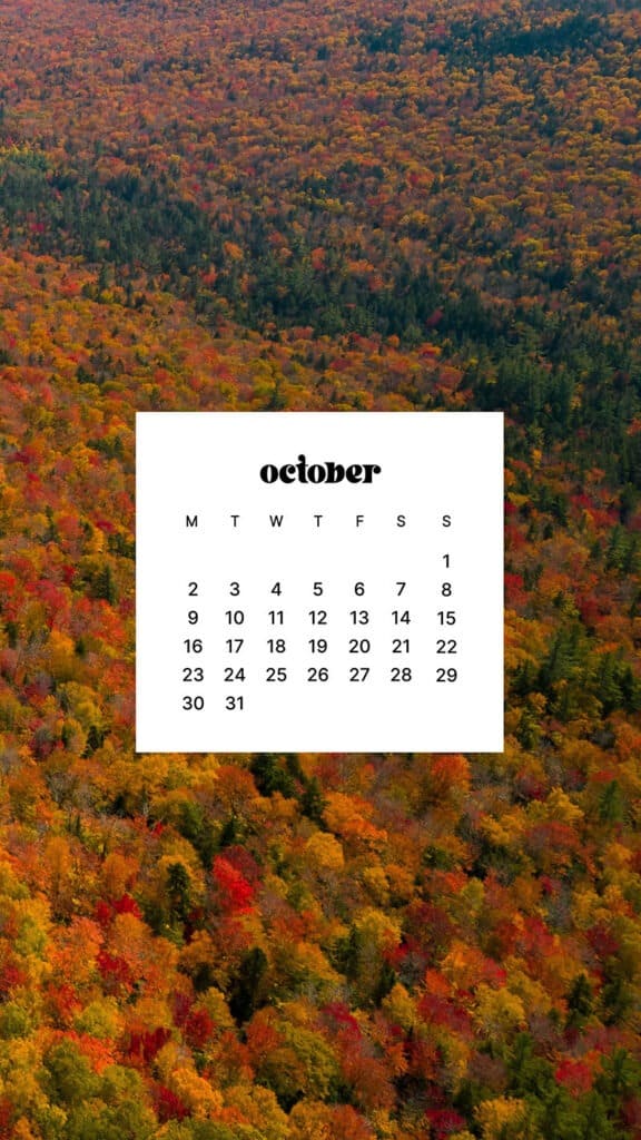 OCTOBER 2023 WALLPAPERS – 50 FREE PHONE &#038; DESKTOP CALENDARS!, Oh So Lovely Blog