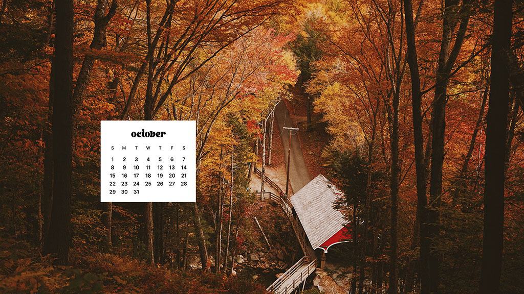 OCTOBER 2023 WALLPAPERS – 50 FREE PHONE &#038; DESKTOP CALENDARS!, Oh So Lovely Blog