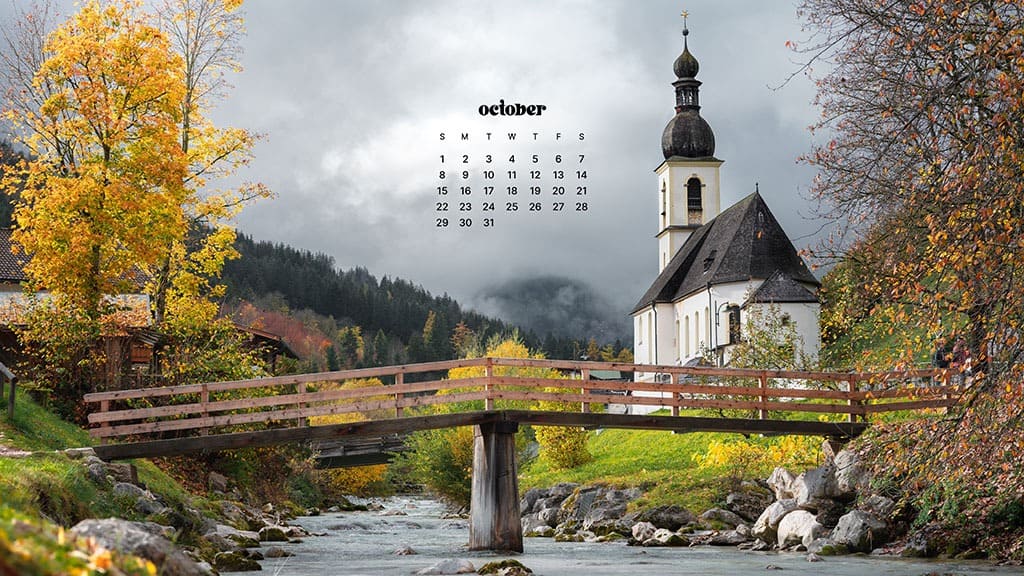 OCTOBER 2023 WALLPAPERS – 50 FREE PHONE &#038; DESKTOP CALENDARS!, Oh So Lovely Blog