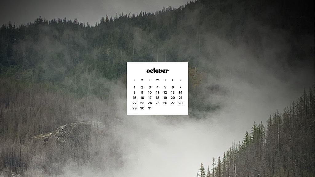 OCTOBER 2023 WALLPAPERS – 50 FREE PHONE &#038; DESKTOP CALENDARS!, Oh So Lovely Blog