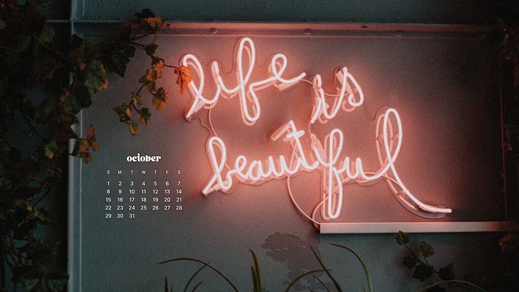 OCTOBER 2023 WALLPAPERS – 50 FREE PHONE &#038; DESKTOP CALENDARS!, Oh So Lovely Blog