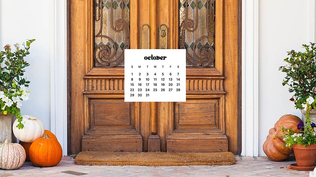 OCTOBER 2023 WALLPAPERS – 50 FREE PHONE &#038; DESKTOP CALENDARS!, Oh So Lovely Blog