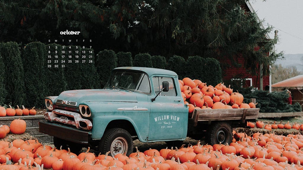 OCTOBER 2023 WALLPAPERS – 50 FREE PHONE &#038; DESKTOP CALENDARS!, Oh So Lovely Blog