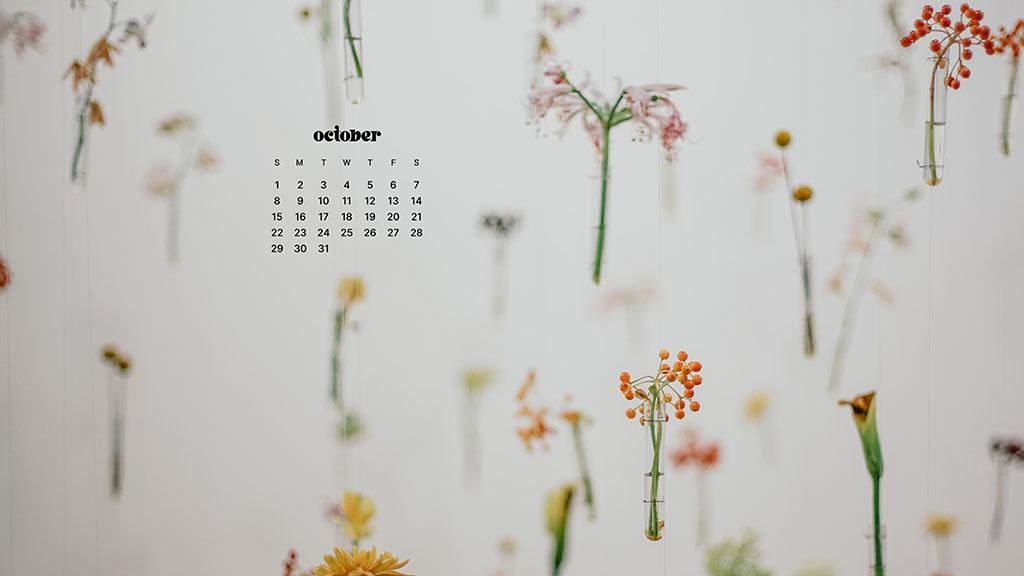 OCTOBER 2023 WALLPAPERS – 50 FREE PHONE &#038; DESKTOP CALENDARS!, Oh So Lovely Blog